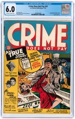 CRIME DOES NOT PAY #24 NOVEMBER 1942 CGC 6.0 FINE.