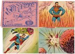 SUPERMAN UNUSED FHER SPANISH CARD ALBUM & 100 UNOPENED PACKS.