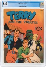 LARGE FEATURE COMIC #2 1939 CGC 6.0 FINE (TERRY AND THE PIRATES).