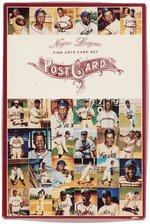 NEGRO LEAGUE RON LEWIS LIMITED EDITION POSTCARD SET SERIES 1 (27 SIGNED).