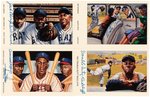 NEGRO LEAGUE RON LEWIS LIMITED EDITION POSTCARD SET SERIES 2 - 24 SIGNED.