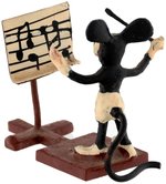 MICKEY MOUSE AUSTRIAN MINIATURE METAL ORCHESTRA FIGURINE LOT.