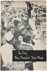 NAACP "THE DAY THEY CHANGED THEIR MINDS" 1960 CIVIL RIGHTS SIT-IN BOOKLET.