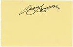 GEORGE HARRISON SIGNATURE.