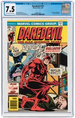 DAREDEVIL #131 MARCH 1976 CGC 7.5 VF- (FIRST BULLSEYE).