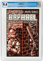 RAPHAEL #1 1985 CGC 9.4 NM (FIRST CASEY JONES).