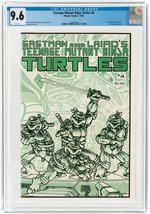 TEENAGE MUTANT NINJA TURTLES #4 1985 CGC 9.6 NM+.