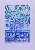 MARK ARMINSKI SIGNED AND REMARQUED LIMITED EDITION PRINT PAIR FOR COLD SPRING MUSIC COMPANY.