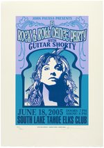 GUITAR SHORTY CONCERT POSTER PRINT TRIO INCLUDING SIGNED & REMARQUED VERSIONS BY MARK ARMINSKI.