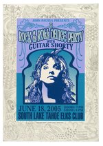 GUITAR SHORTY CONCERT POSTER PRINT TRIO INCLUDING SIGNED & REMARQUED VERSIONS BY MARK ARMINSKI.