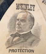 McKINLEY & HOBART 1900 REPUBLICAN CAMPAIGN JUGATE UMBRELLA.