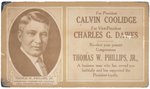 COOLIDGE, DAWES & PHILLIPS PENSYLVANIA COATTAIL INK BLOTTER.