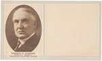 HARDING "REPUBLICAN CANDIDATE FOR PRESIDENT" PORTRAIT INK BLOTTER.