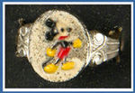 "INGERSOLL" MICKEY MOUSE/DONALD DUCK BOXED RING DISPLAY.