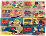 DISNEY WHEATIES COMIC BOOK SET.