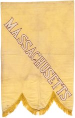 WOMEN'S SUFFRAGE "MASSACHUSETTS" PARADE BANNER.