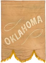 WOMEN'S SUFFRAGE "OKLAHMOMA" PARADE BANNER.