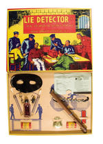 "LIE DETECTOR SET/NEW WEAPON OF SECRET SERVICE WITH FINGERPRINTING SET."