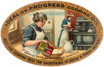 POCKET MIRROR WITH SUPERB COLOR KITCHEN SCENE FOR "IDEAL OR PROGRESS COOKING OIL".