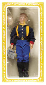 JOHN WAYNE/EFFANBEE COMMEMORATIVE DOLL W/BOX, TAG.