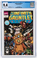 INFINITY GAUNTLEY #1 JULY 1991 CGC 9.4 NM.