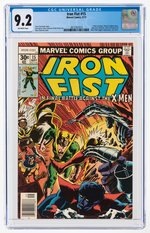 IRON FIST #15 SEPTEMBER 1977 CGC 9.2 NM-.