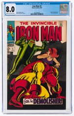 IRON MAN #2 JUNE 1968 CGC 8.0 VF.