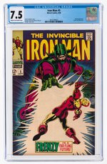 IRON MAN #5 SEPTEMBER 1968 CGC 7.5 VF-.