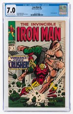 IRON MAN #6 OCTOBER 1968 CGC 7.0 FINE/VF.