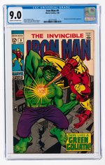 IRON MAN #9 JANUARY 1969 CGC 9.0 VF/NM.