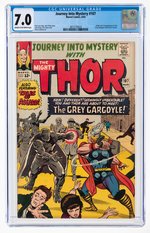 JOURNEY INTO MYSTERY #107 AUGUST 1964 CGC 7.0 FINE/VF (FIRST GREY GARGOYLE).