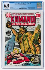 KAMANDI, THE LAST BOY ON EARTH #1 OCTOBER-NOVEMBER 1972 CGC 6.5 FINE+ (FIRST KAMANDI).