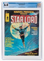 MARVEL PREVIEW #4 JANUARY 1976 CGC 6.0 FINE (FIRST STAR-LORD).