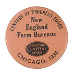 RARE RAILROAD ISSUE "CENTURY OF PROGRESS TOURS."