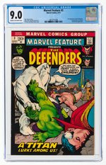 MARVEL FEATURE #3 JUNE 1972 CGC 9.0 VF/NM.