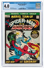 MARVEL TEAM-UP #1 MARCH 1972 CGC 4.0 VG.