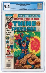 MARVEL TWO-IN-ONE ANNUAL #2 1977 CGC 9.4 NM.