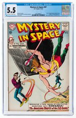 MYSTERY IN SPACE #87 NOVEMBER 1963 CGC 5.5 FINE-.