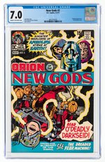 NEW GODS #2 APRIL-MAY 1971 CGC 7.0 FINE/VF.