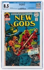 NEW GODS #7 FEBRUARY-MARCH 1972 CGC 8.5 VF+ (FIRST STEPPENWOLF).