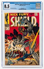 NICK FURY, AGENT OF S.H.I.E.L.D. #2 JULY 1968 CGC 8.5 VF+.