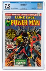 POWER MAN #17 FEBRUARY 1974 CGC 7.5 VF-.