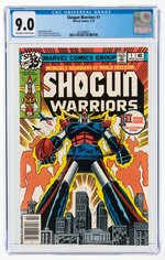 SHOGUN WARRIORS #1 FEBRUARY 1979 CGC 9.0 VF/NM.