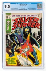 SILVER SURFER #5 APRIL 1969 CGC 9.0 VF/NM.