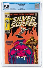 SILVER SURFER #6 JUNE 1969 CGC 9.0 VF/NM.