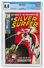 SILVER SURFER #7 AUGUST 1969 CGC 8.0 VF.