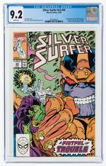 SILVER SURFER VOL. 3 #44 DECEMBER 1990 CGC 9.2 NM- (FIRST INFINITY GAUNTLET).