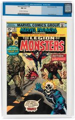 MARVEL PREMIERE #28 FEBRUARY 1976 CGC 9.4 NM (FIRST LEGION OF MONSTERS).