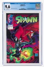 SPAWN #1 MAY 1992 CGC 9.6 NM+ (FIRST SPAWN).