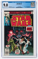 STAR WARS #4 OCTOBER 1977 CGC 9.0 VF/NM.